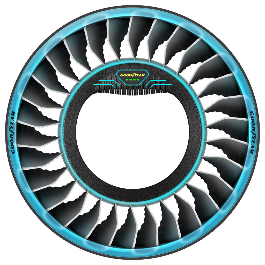 Goodyear Aero tire concept for flying cars