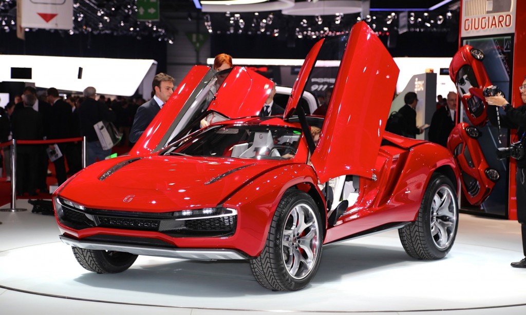 Italdesign Giugiaro Parcour Concept, 2013 Geneva Motor Show