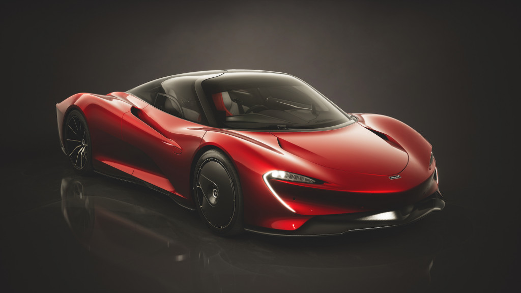 McLaren Speedtail design theme