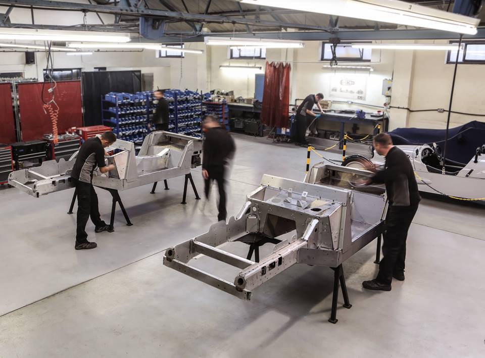 Teaser for Morgan Wide Body sports car