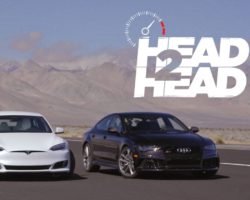 2017 Tesla Model S P100D vs. 2017 Audi RS7 Performance – Head 2 Head Ep. 88
