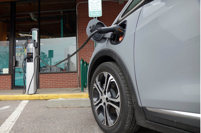 2019 Chevrolet Bolt EV at public charging station
