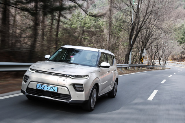 2020 Kia Soul EV first drive - South Korea - April 2019