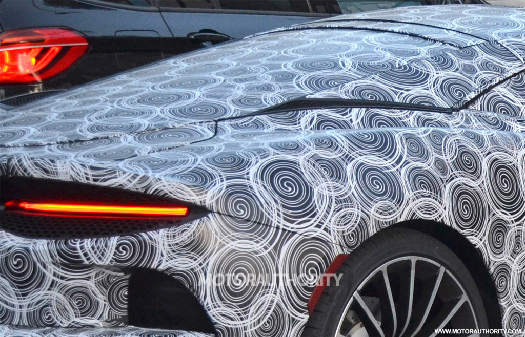 2020 McLaren GT supercar spy shots - Image via S. Baldauf/SB-Medien