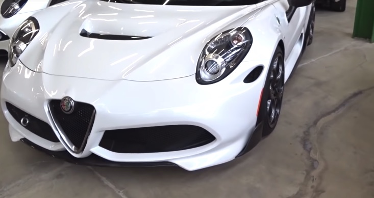 Alfa Romeo 4C Quadrifoglio prototype
