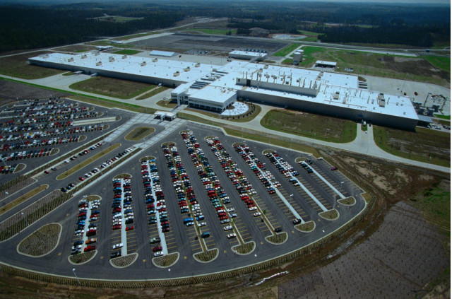 Daimler factory in Tuscaloosa, Alabama