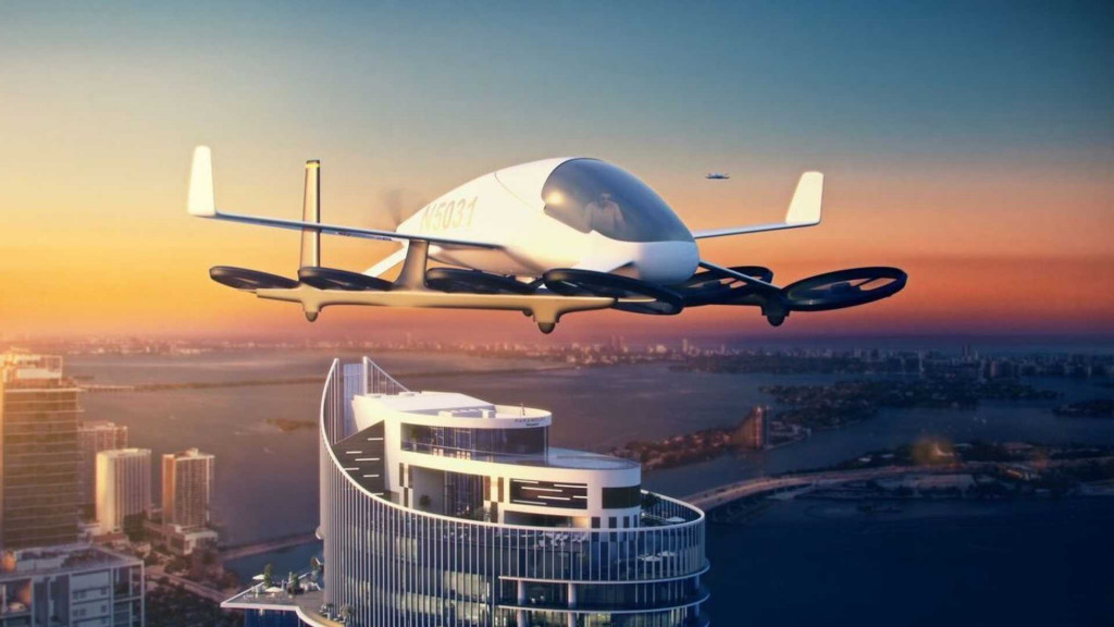 First flying car skyport in Miami, Florida