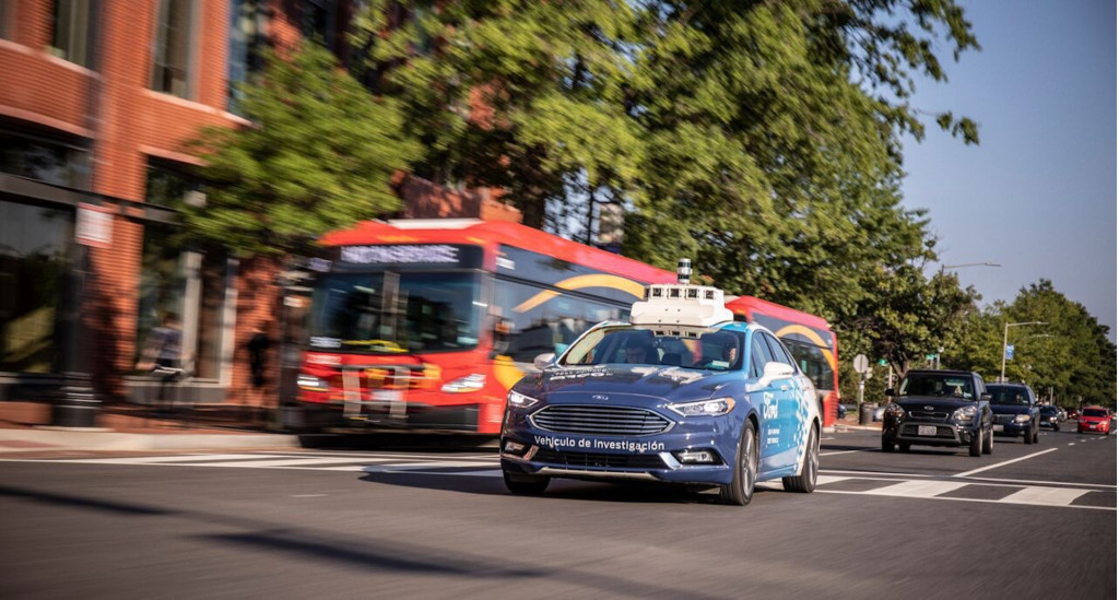 Ford self-driving cars in Washington DC Ford self-driving cars in Washington DC