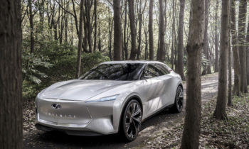 Infiniti Qs Inspiration is the automaker's idea for an EV sport sedan