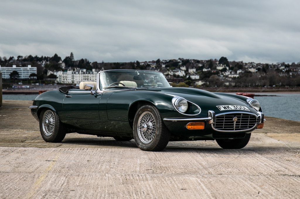 1973 Jaguar E-Type at Silverstone Auctions