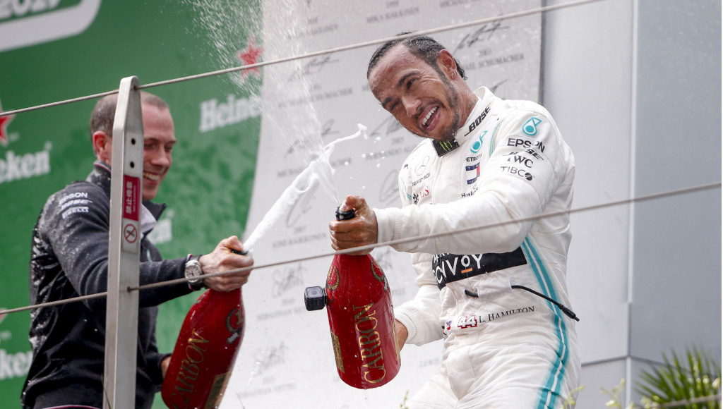 Mercedes-AMG's Lewis Hamilton at the 2019 Formula 1 Chinese Grand Prix Mercedes-AMG's Lewis Hamilton at the 2019 Formula 1 Chinese Grand Prix