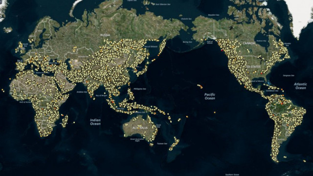 Potential global pumped hydro storage sites [CREDIT: Matthew Stocks Australian National University)
