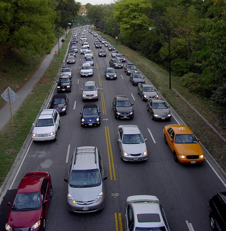 Rush hour traffic in Washington, D.C. (photo by Flickr user haddensavix) Rush hour traffic in Washington, D.C. (photo by Flickr user haddensavix)