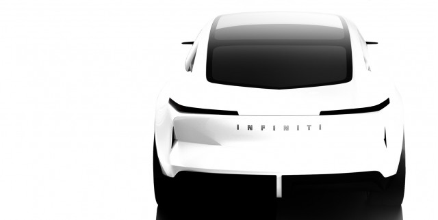 Teaser for Infiniti Qs Inspiration concept debuting at 2019 Shanghai auto show