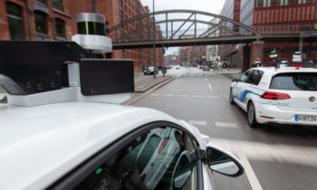 Self-driving VWs hit the streets of Hamburg