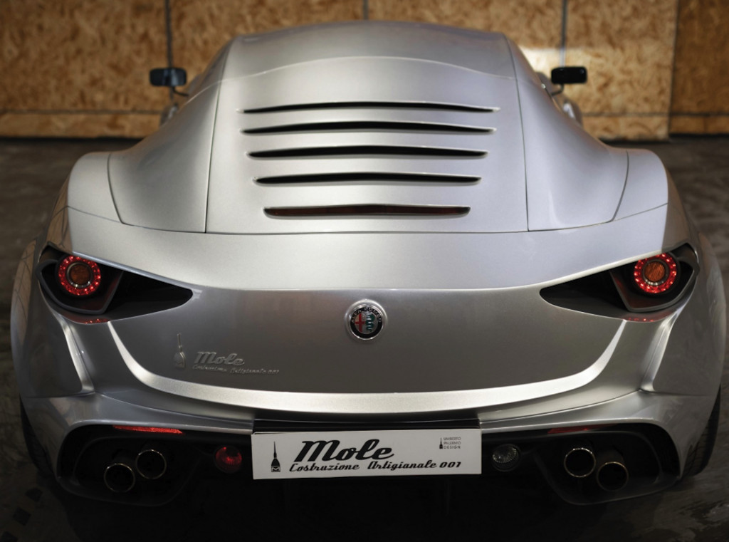 Mole coachbuilt Alfa Romeo 4C