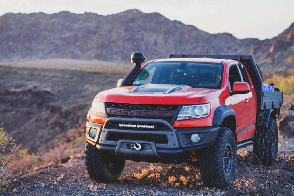 Chevrolet Colorado ZR2 AEV Bison Tray Bed concept