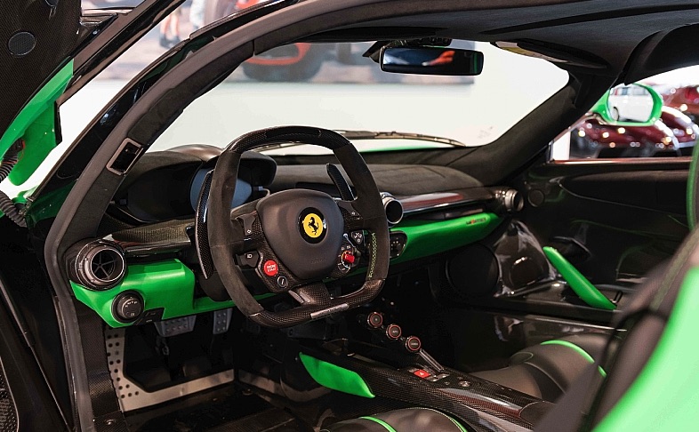 Jay Kay's green Ferrari LaFerrari for sale