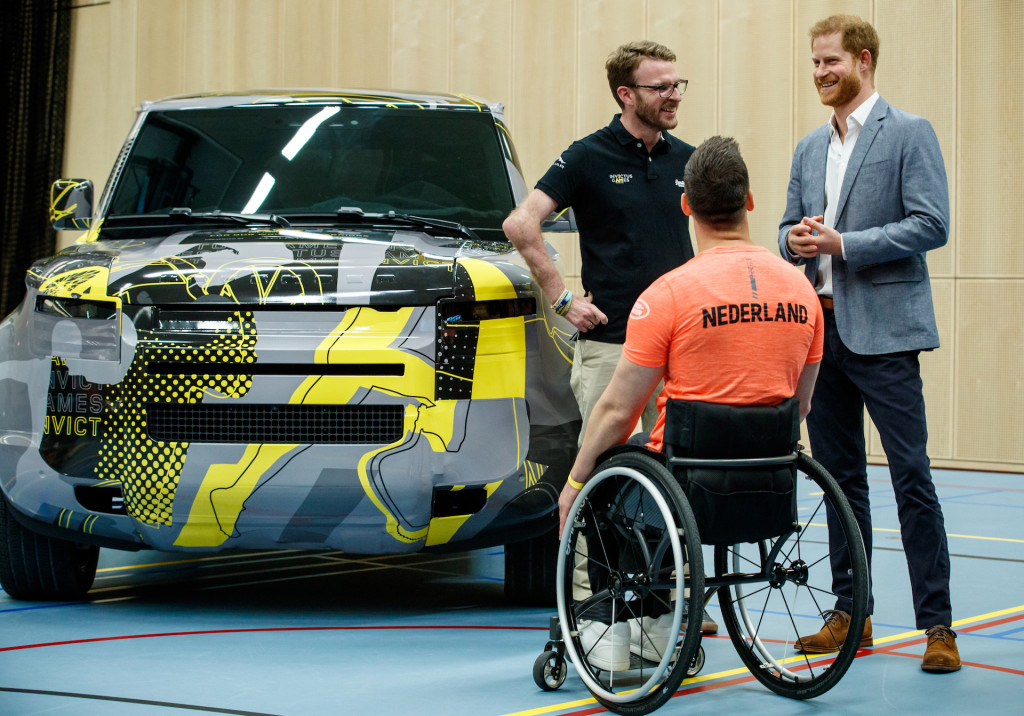 Prince Harry and 2021 Land Rover Defender Prince Harry and 2021 Land Rover Defender