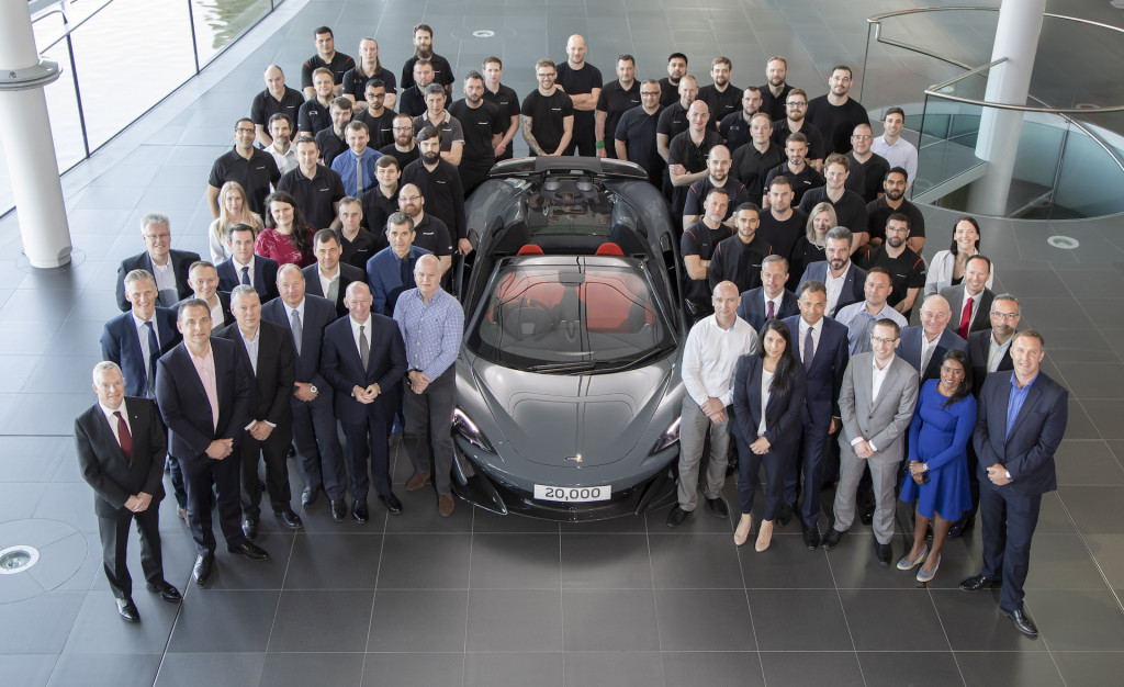 20,000th McLaren built: 600LT Spider
