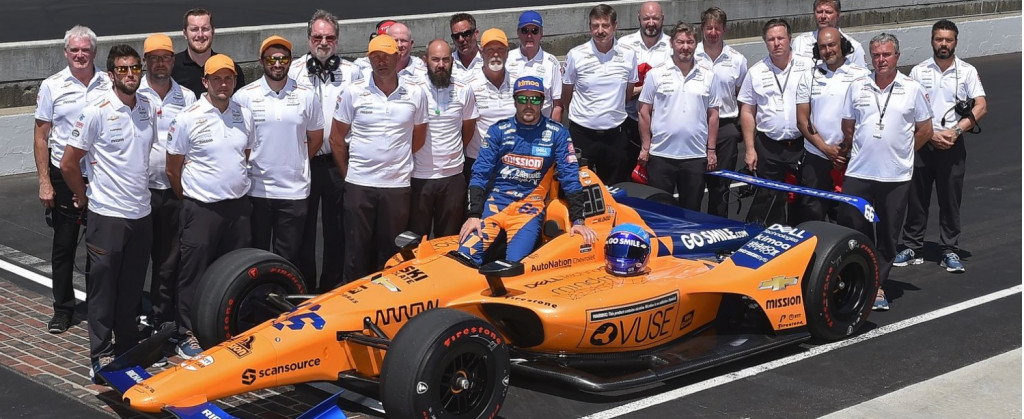 2019 McLaren Indy 500 team