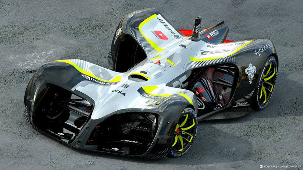 Roborace Robocar self-driving race car