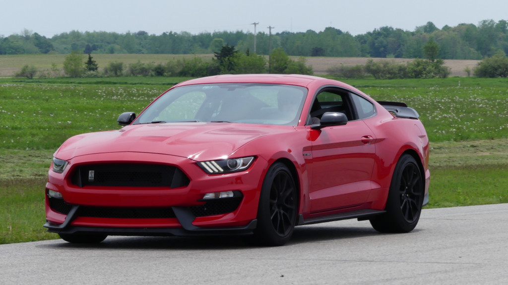 2019 Ford Mustang Shelby GT350 Gingerman Raceway track day, photo courtesy of James Fontaine 2019 Ford Mustang Shelby GT350 Gingerman Raceway track day, photo courtesy of James Fontaine