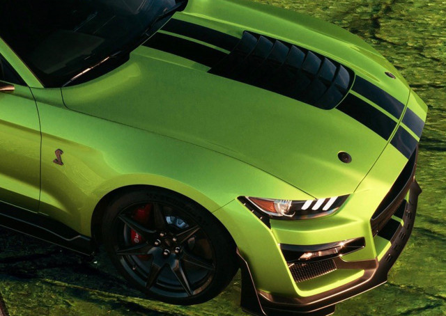 2020 Ford Mustang Shelby GT500 in Grabber Lime