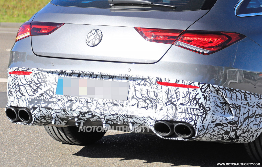 2020 Mercedes-AMG CLA45 Shooting Brake spy shots - Image via S. Baldauf/SB-Medien 2020 Mercedes-AMG CLA45 Shooting Brake spy shots - Image via S. Baldauf/SB-Medien