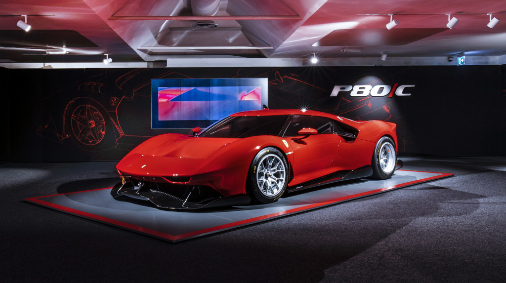 “Hypercars” at the Ferrari Museum in Maranello, Italy