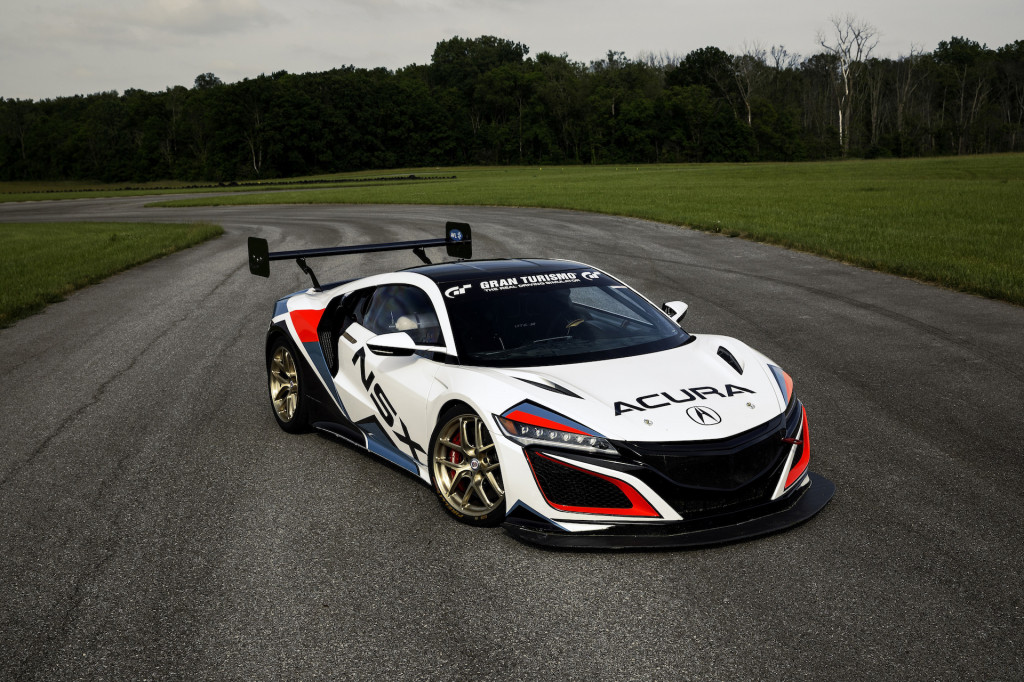 Time Attack Acura NSX Pikes Peak Hill Climb race car