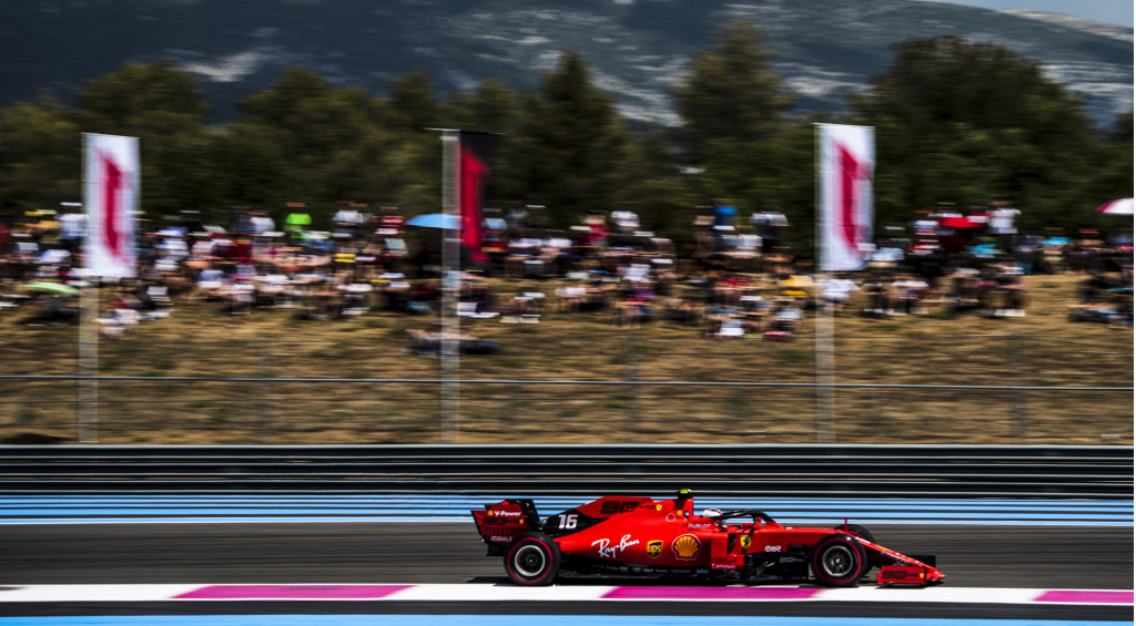 Ferrari's Charles Leclerc at the 2019 Formula One French Grand Prix Ferrari's Charles Leclerc at the 2019 Formula One French Grand Prix