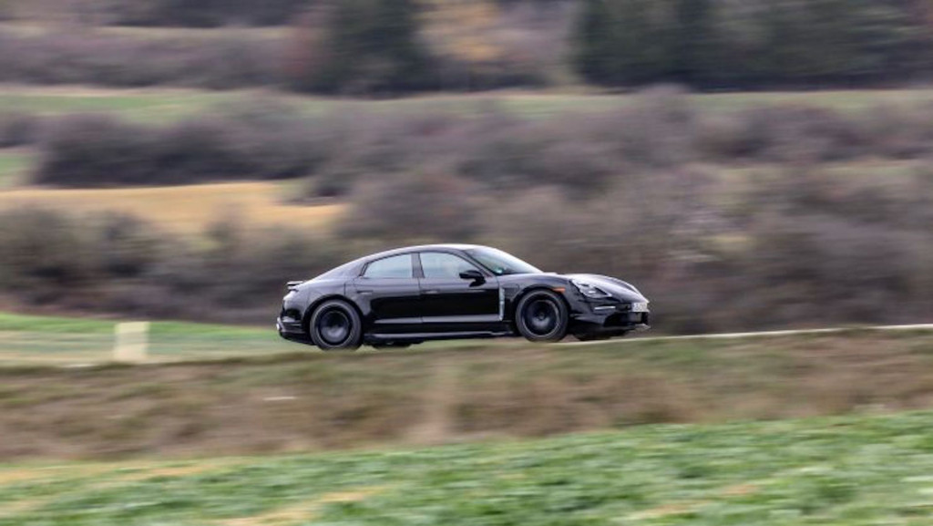 Porsche Taycan prototype Porsche Taycan prototype
