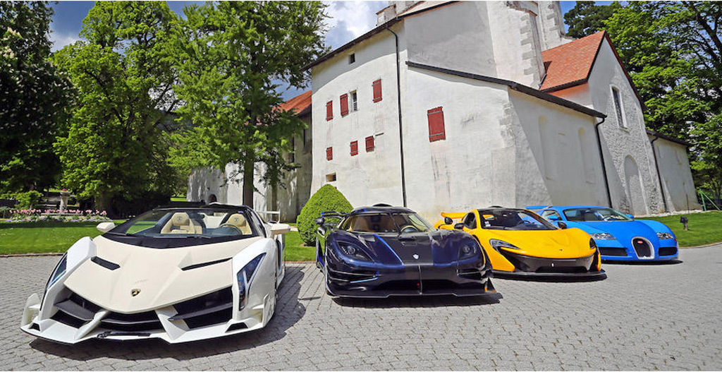 Seized supercars of Teodoro Nguema Obiang Mangue - Image via Bonhams Seized supercars of Teodoro Nguema Obiang Mangue - Image via Bonhams