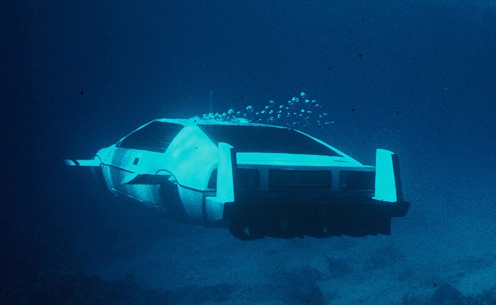 Submersible Lotus Esprit from James Bond flick ‘The Spy Who Loved Me’ Submersible Lotus Esprit from James Bond flick ‘The Spy Who Loved Me’