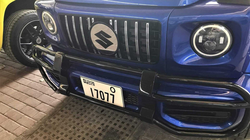 Suzuki Jimny with Mercedes-Benz G-Class conversion Suzuki Jimny with Mercedes-Benz G-Class conversion