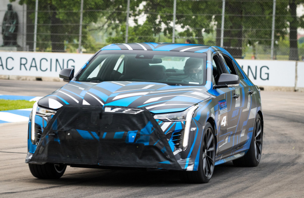 Teaser for 2020 Cadillac CT4-V “plus” model Teaser for 2020 Cadillac CT4-V “plus” model