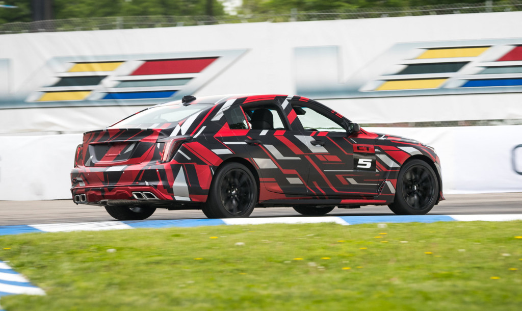 Teaser for 2020 Cadillac CT5-V “plus” model Teaser for 2020 Cadillac CT5-V “plus” model