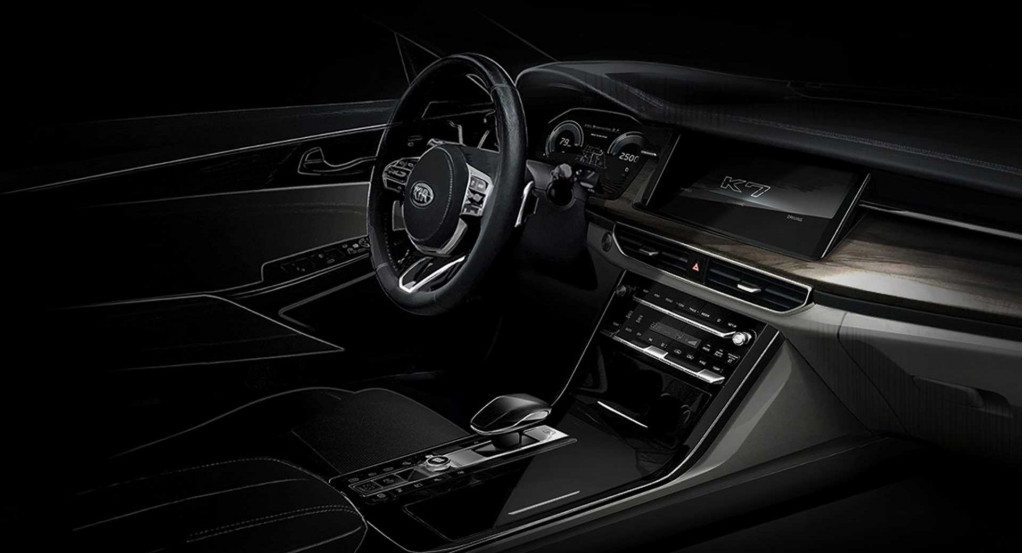 Teaser for 2020 Kia Cadenza Teaser for 2020 Kia Cadenza