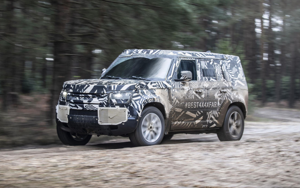 Teaser for new Land Rover Defender debuting in 2019 Teaser for new Land Rover Defender debuting in 2019