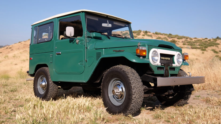 FJ40 Toyota Land Cruiser with just 5,000 miles up for sale FJ40 Toyota Land Cruiser with just 5,000 miles up for sale