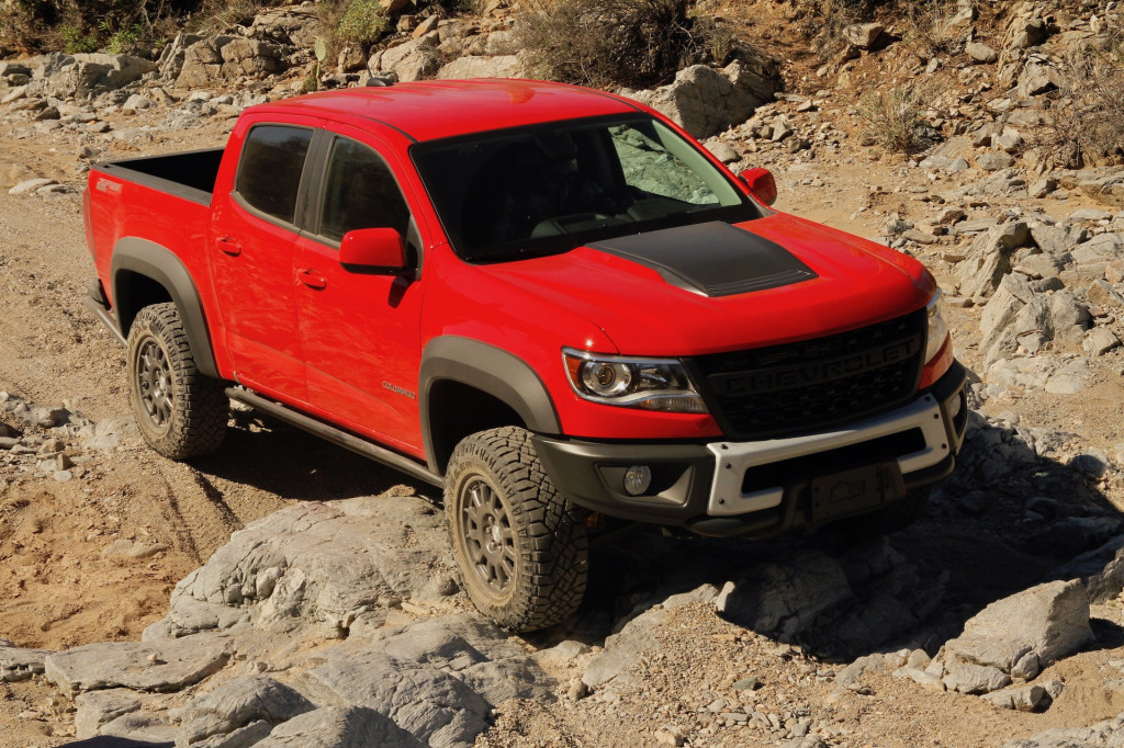 2019 Chevrolet Colorado ZR2 first drive, Arizona, November 2018, Jim Resnick photo