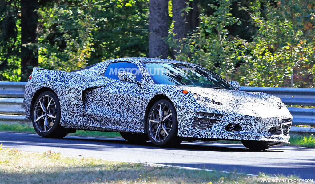 2020 Chevrolet Corvette (C8) spy shots - Image via S. Baldauf/SB-Medien