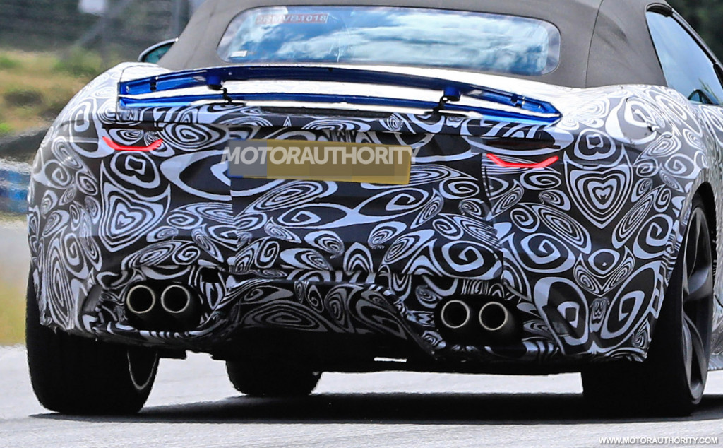 2021 Jaguar F-Type Convertible spy shots - Image via S. Baldauf/SB-Medien