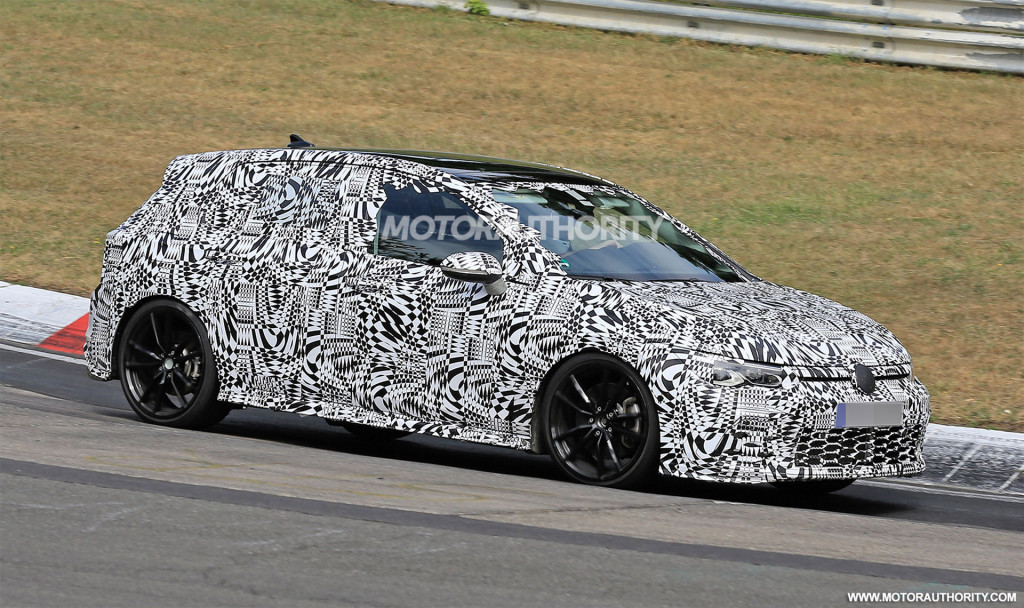 2021 Volkswagen Golf GTI spy shots - Image via S. Baldauf/SB-Medien