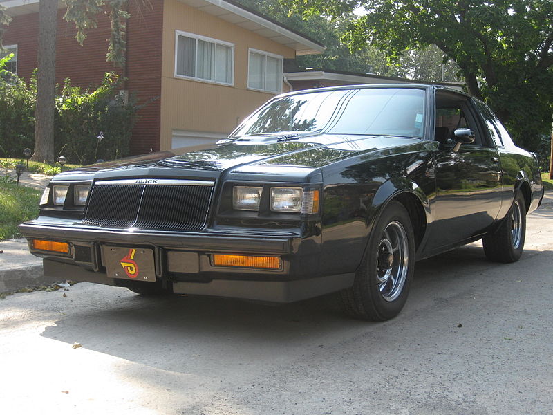 A 1986 Buick Regal Grand National - image courtesy of Ilan Rubier A 1986 Buick Regal Grand National - image courtesy of Ilan Rubier