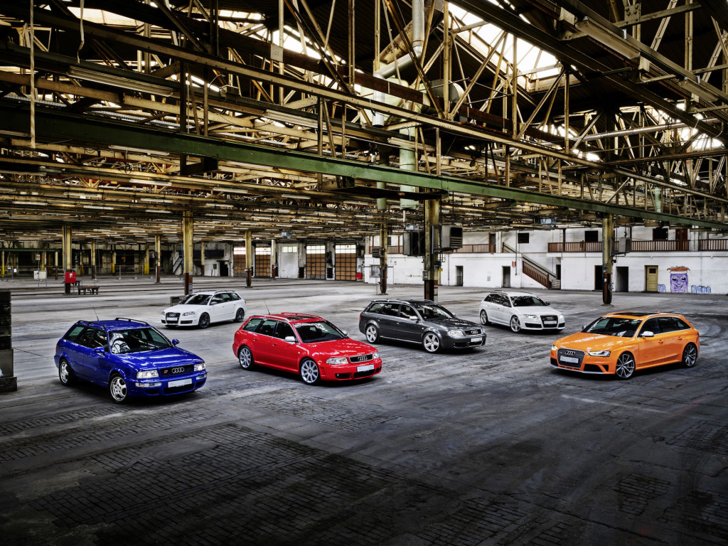 Audi celebrates 25 years of RS badge