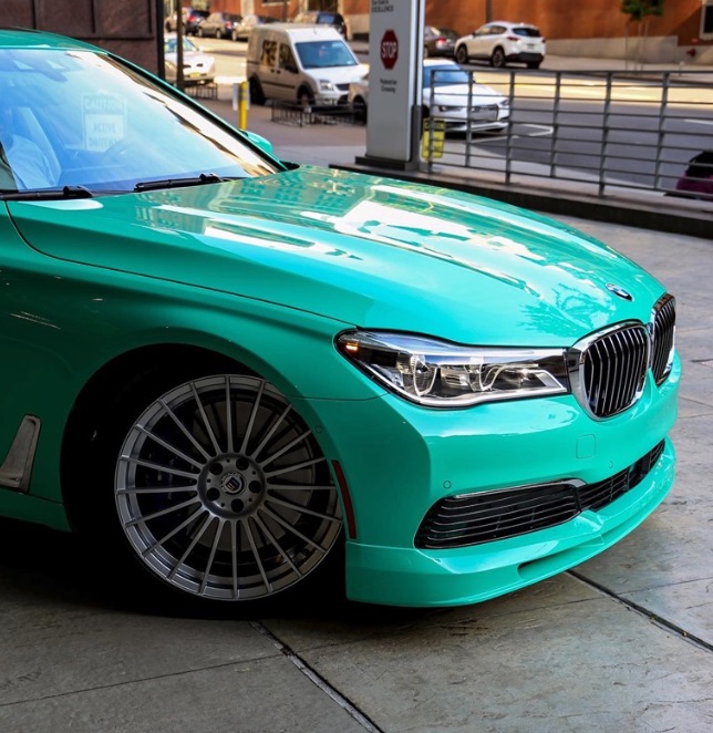 Alpina B7 in Mint Green Alpina B7 in Mint Green