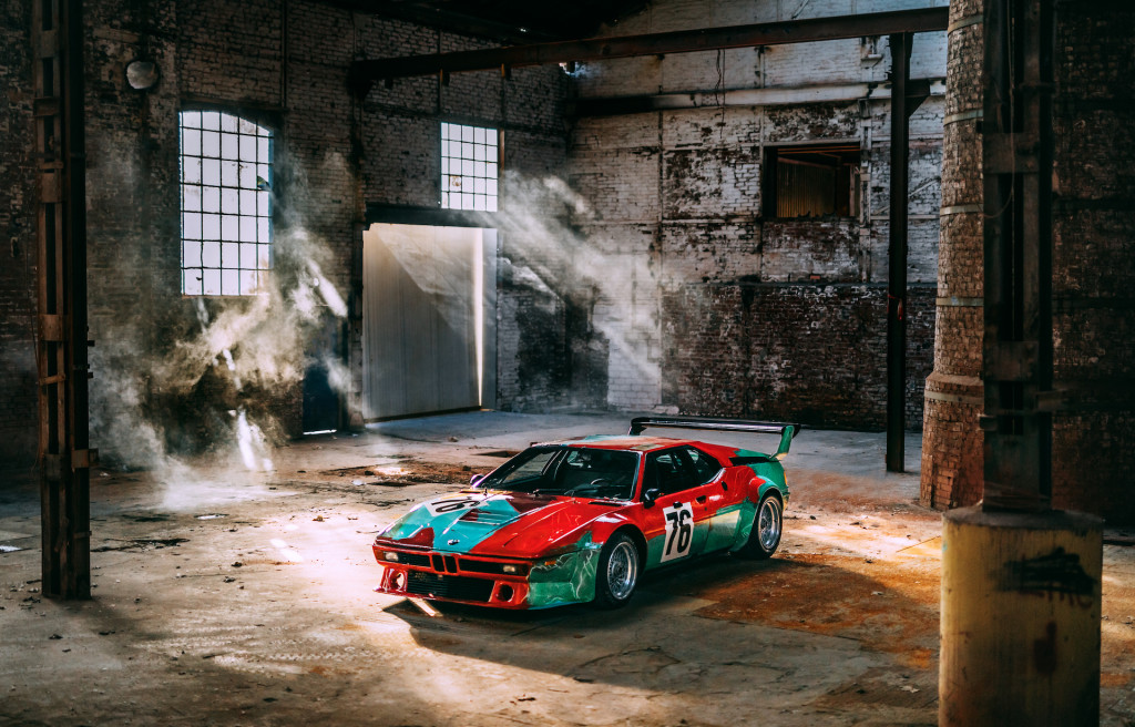 Andy Warhol BMW M1 Art Car turns 40 years old Andy Warhol BMW M1 Art Car turns 40 years old