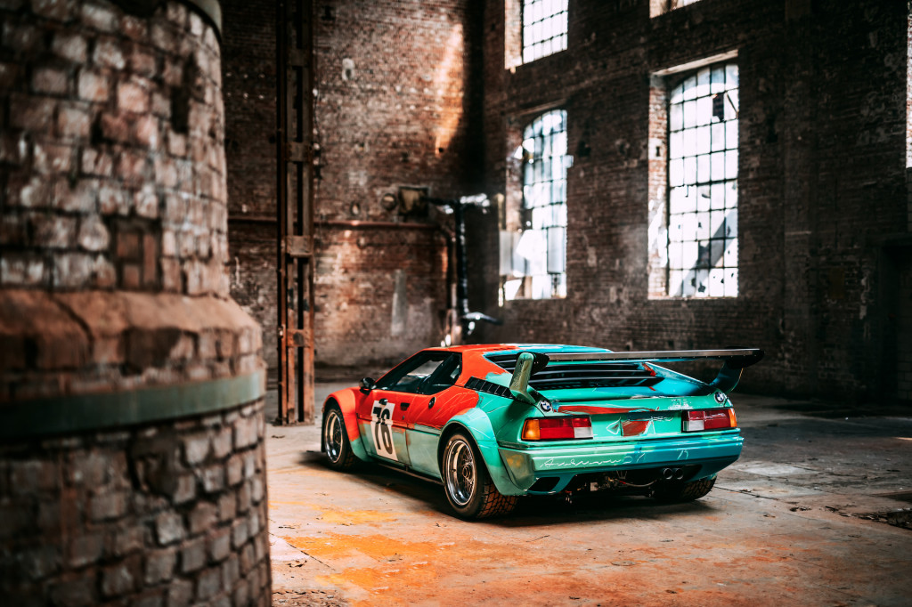 Andy Warhol BMW M1 Art Car turns 40 years old Andy Warhol BMW M1 Art Car turns 40 years old